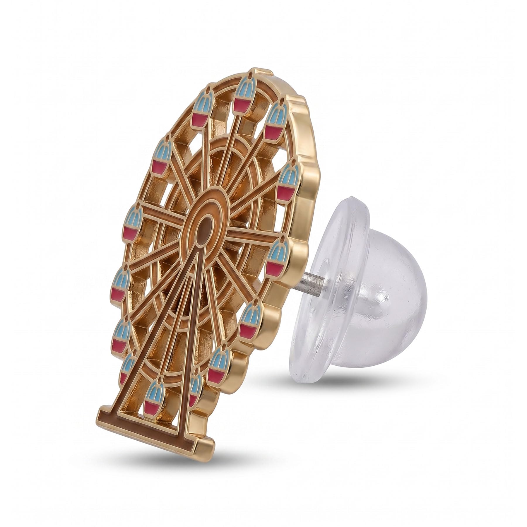 Alpenflüstern DAHEIM Schmuck API183 Anstecker Riesenrad bunt