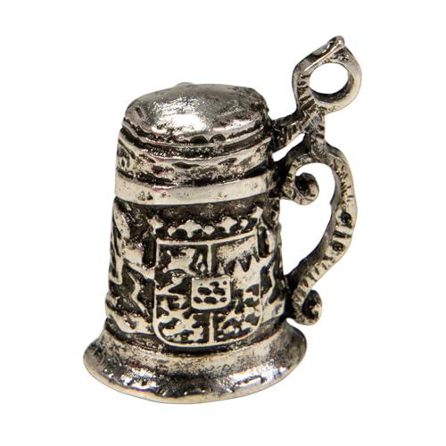 Alpenflüstern Daheim API136 Ansteck-Pin Bierkrug antik-silber