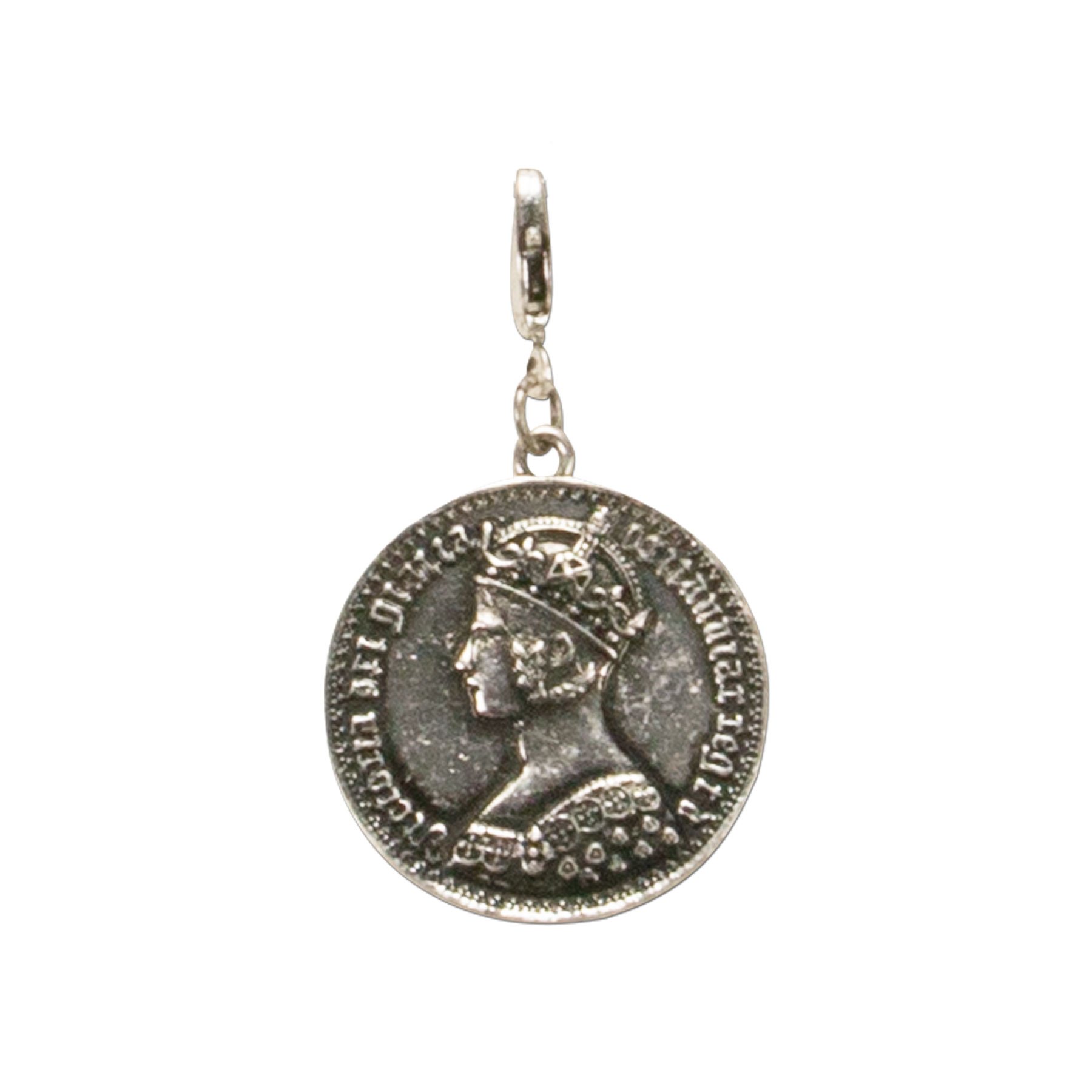Alpenflüstern DAHEIM AAH102 Münze Anhänger medium altsilber