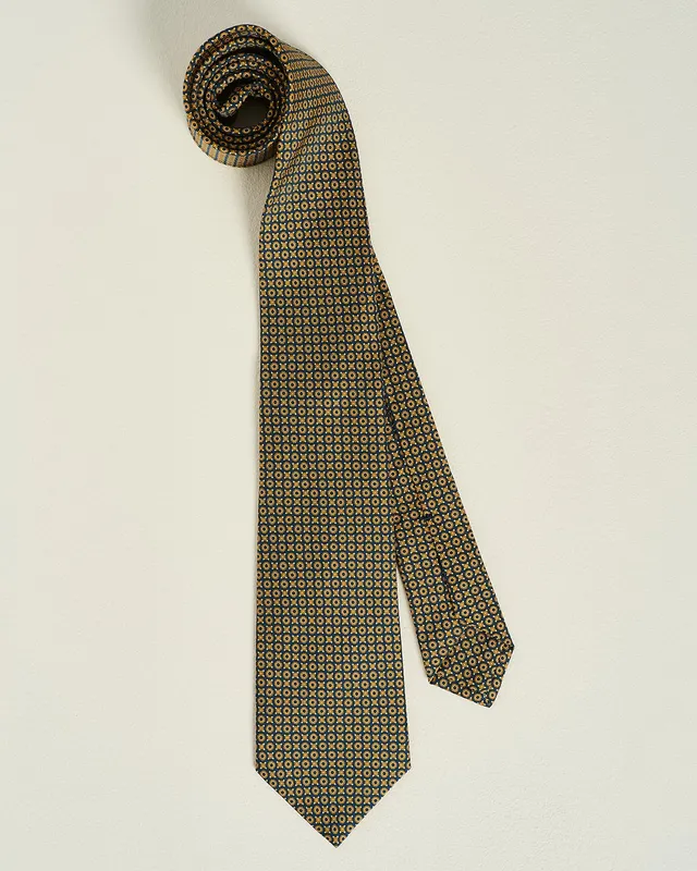 Kiton Tie Patterned Seidenkrawatte 8,5 cm