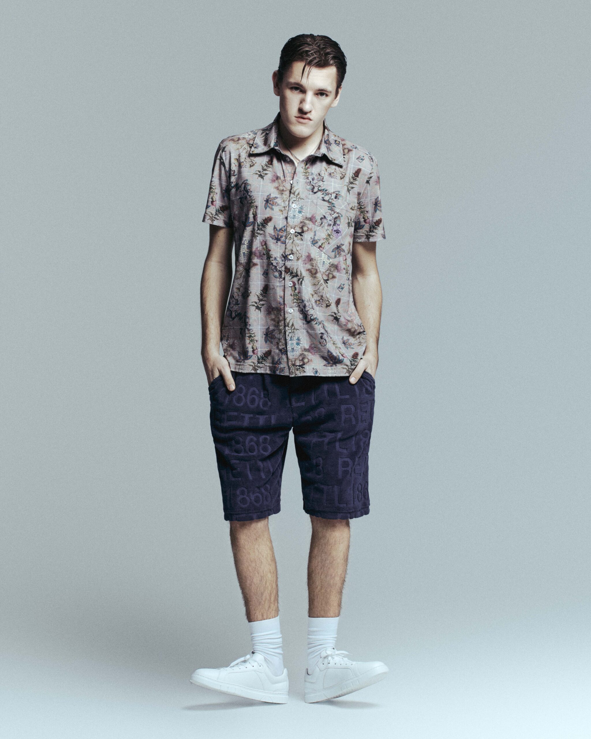 Rettl MEN Jonah Shorts Frottee blau