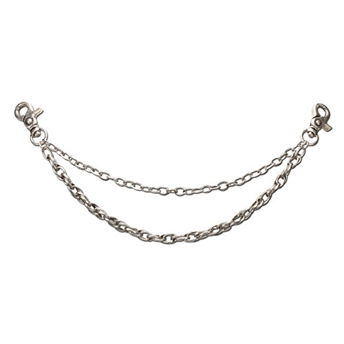 Alpenflüstern DAHEIM Charivari-Kette HCH006 Antik-Silber