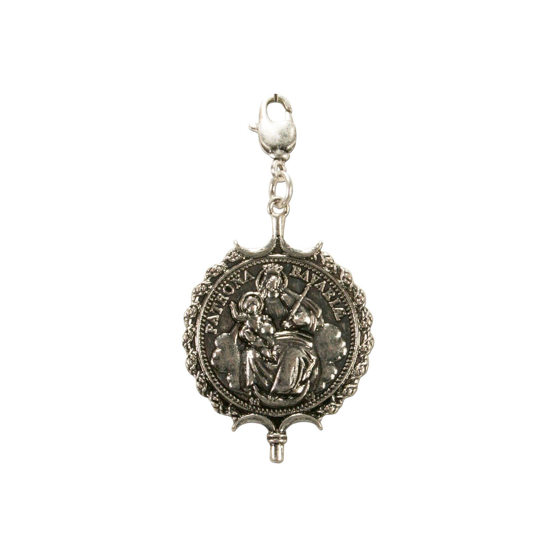 Alpenflüstern DAHEIM Anhänger AAH160 Bavaria-Münze antik-silber