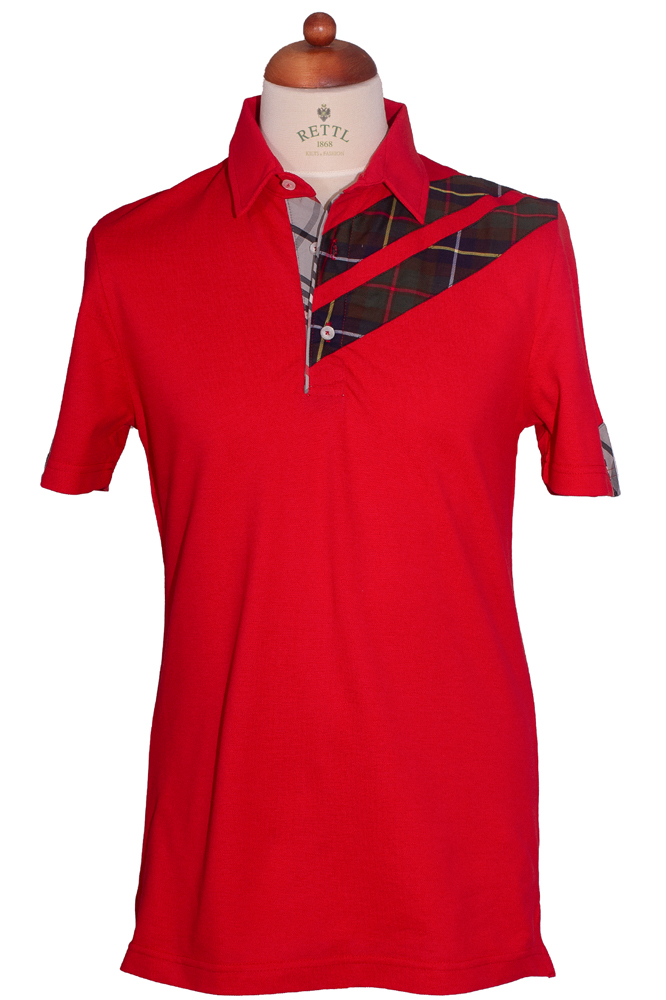 Rettl MEN Dachstein Shirt Herren Baumwolle blau