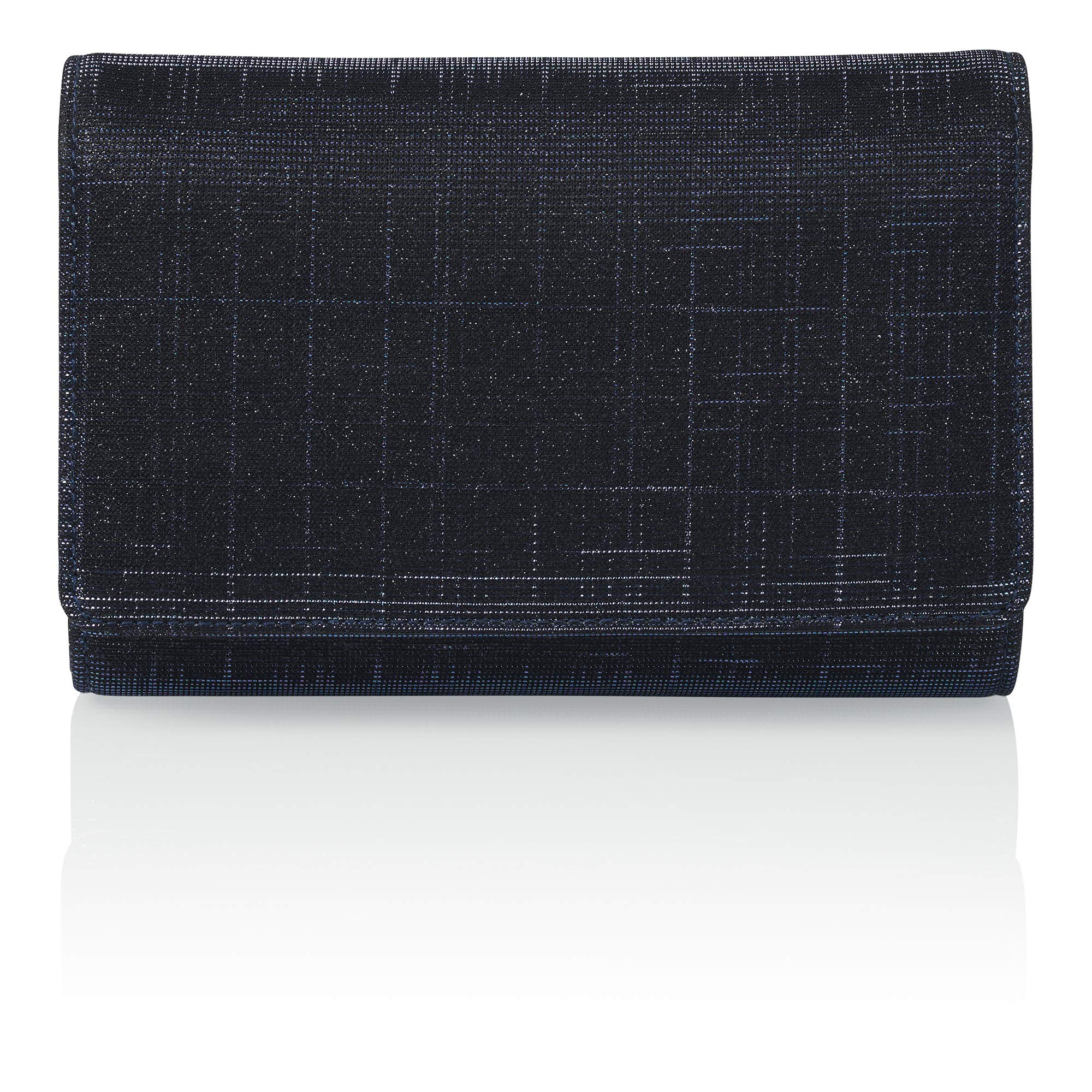 Rainbow Club Dafina Braut Clutch Navy Metallic mit Kette