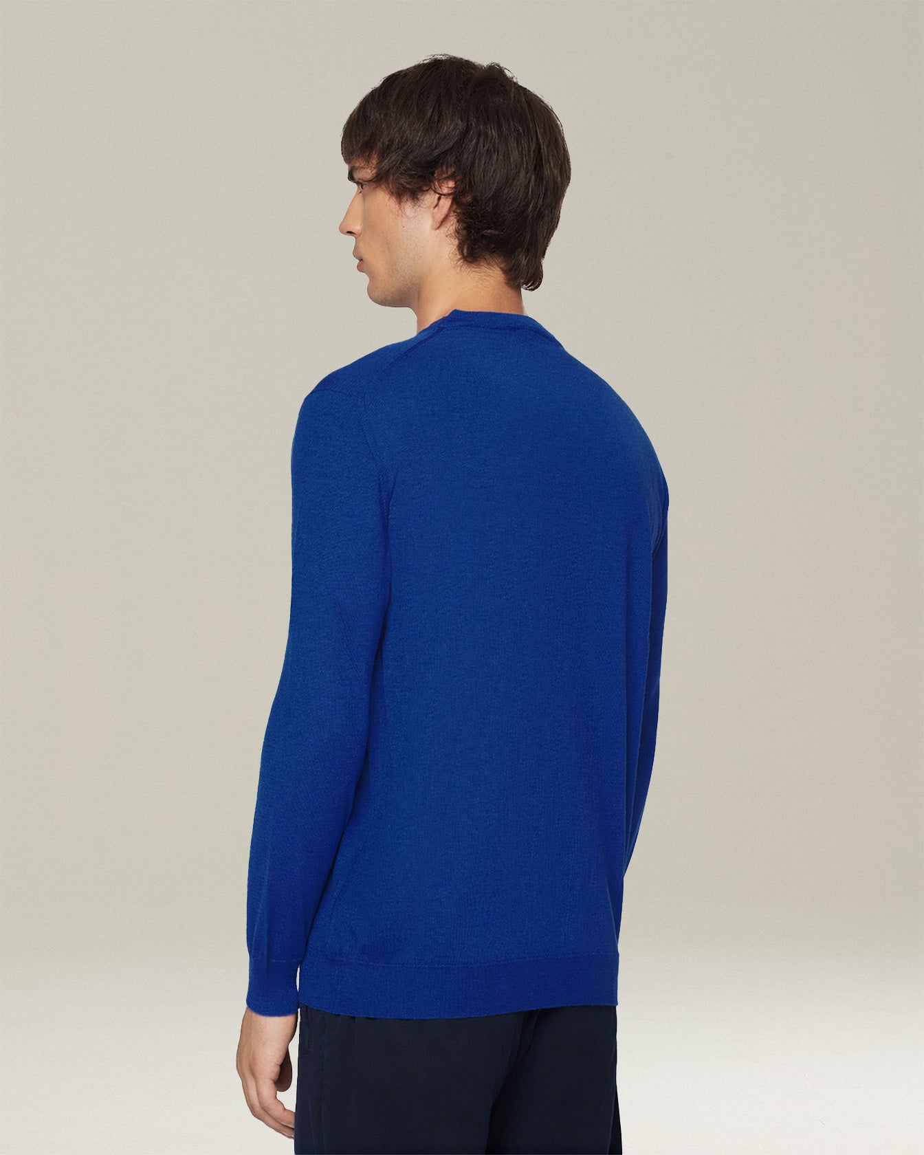 Kiton Maglia Icon Pullover Kaschmir Seide Rundhals