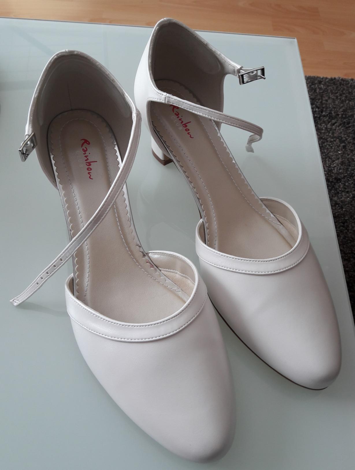 Rainbow Club Timeless Bright Sunshine Pumps Ivory 5cm
