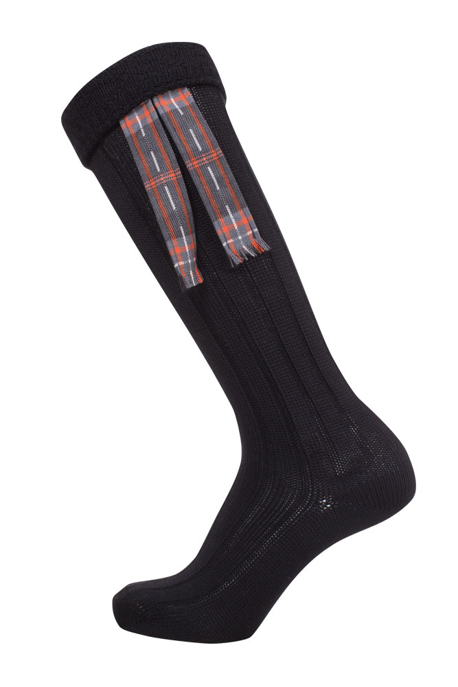 Rettl ACCESSOIRES MEN Kiltstutzen Wolle Knie