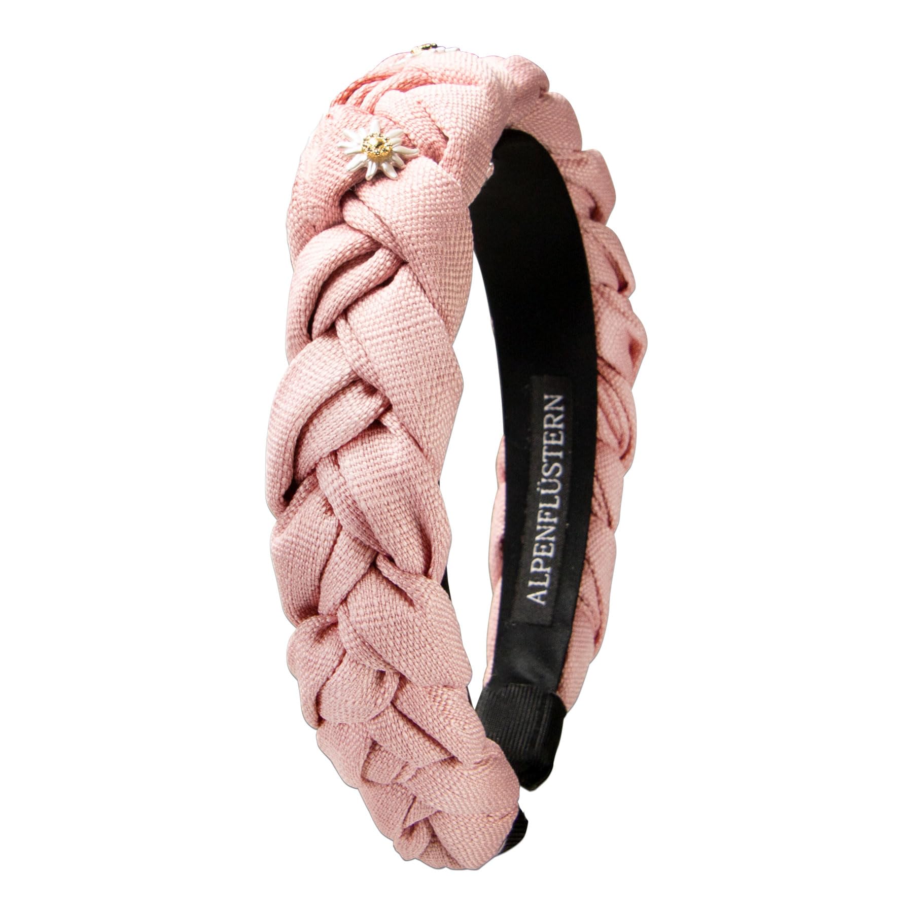 Alpenflüstern Greta Haarband Edelweiß rosa-rosé ADV145