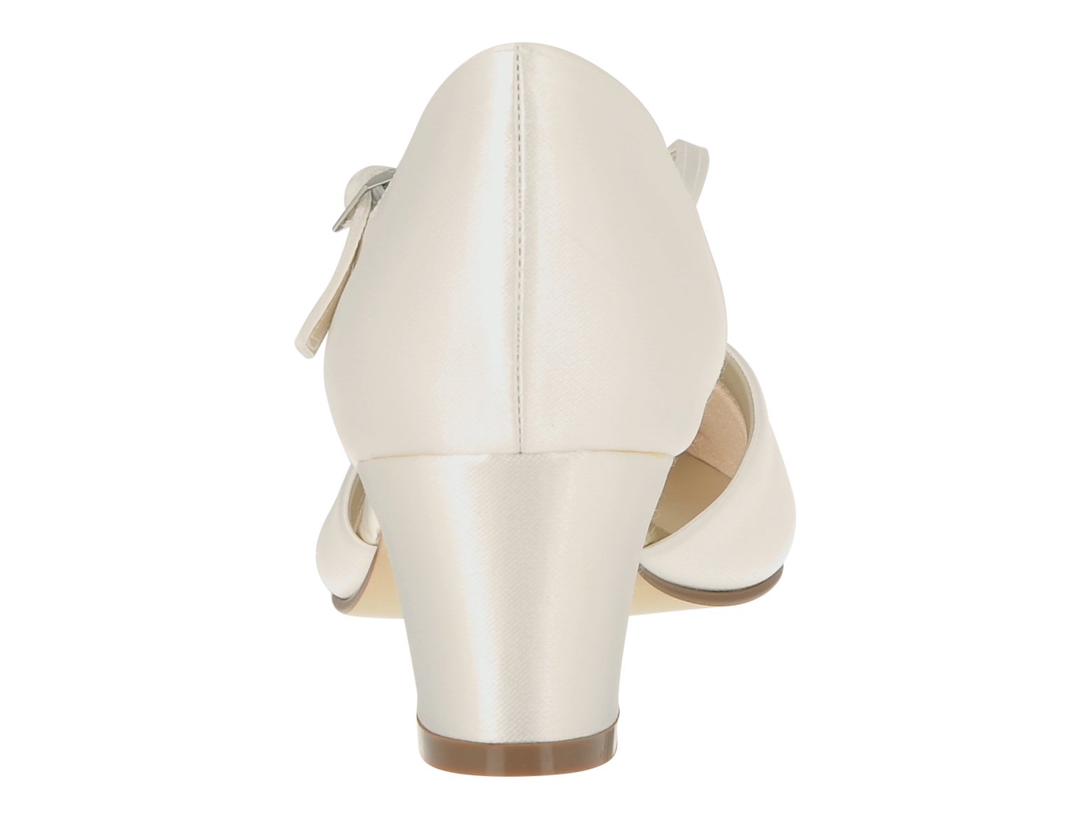 Rainbow Club Tracey Brautschuhe Ivory Satin Gr. 39,5 Block