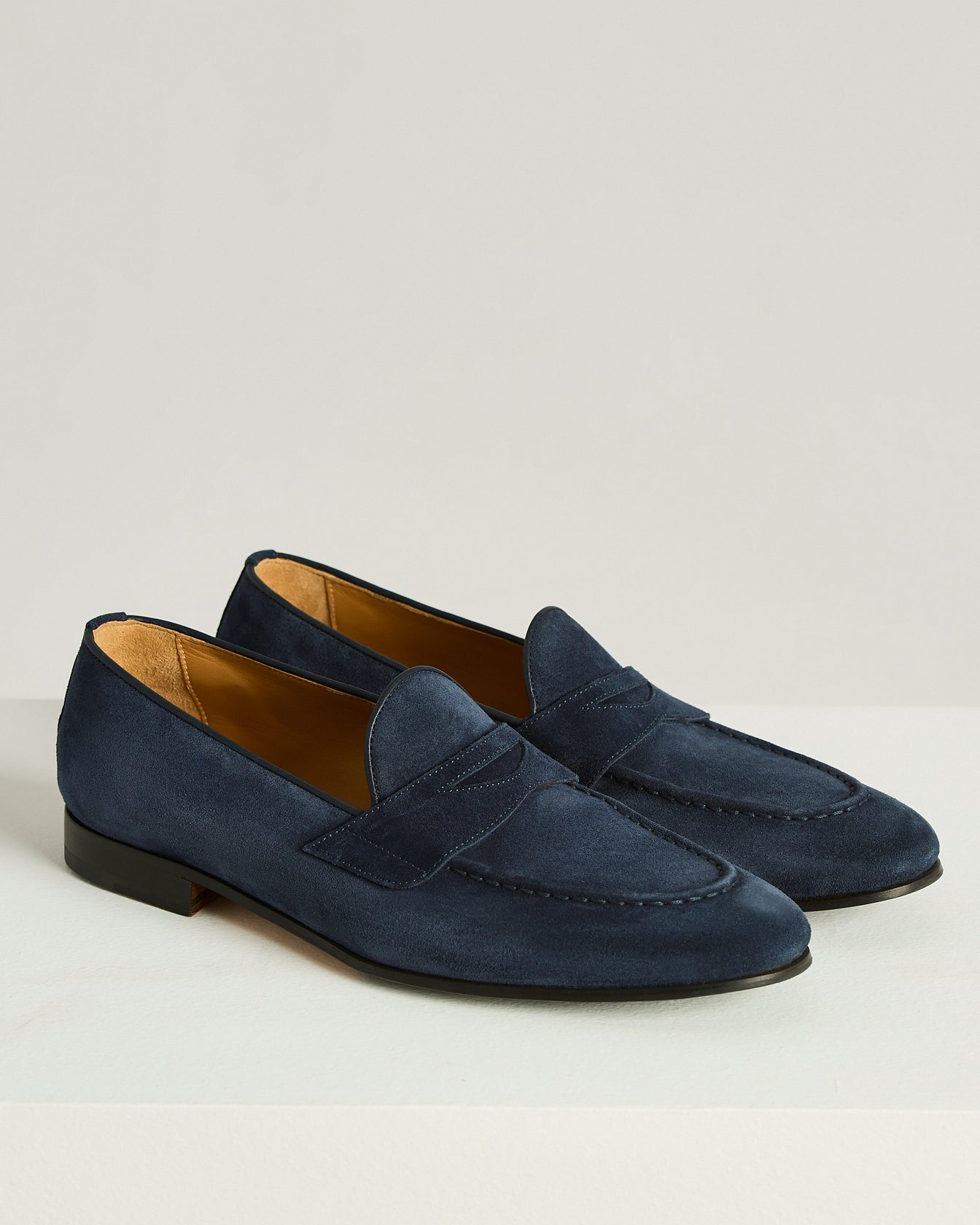Kiton Loafers Wildleder Ocean Blue Größe 43