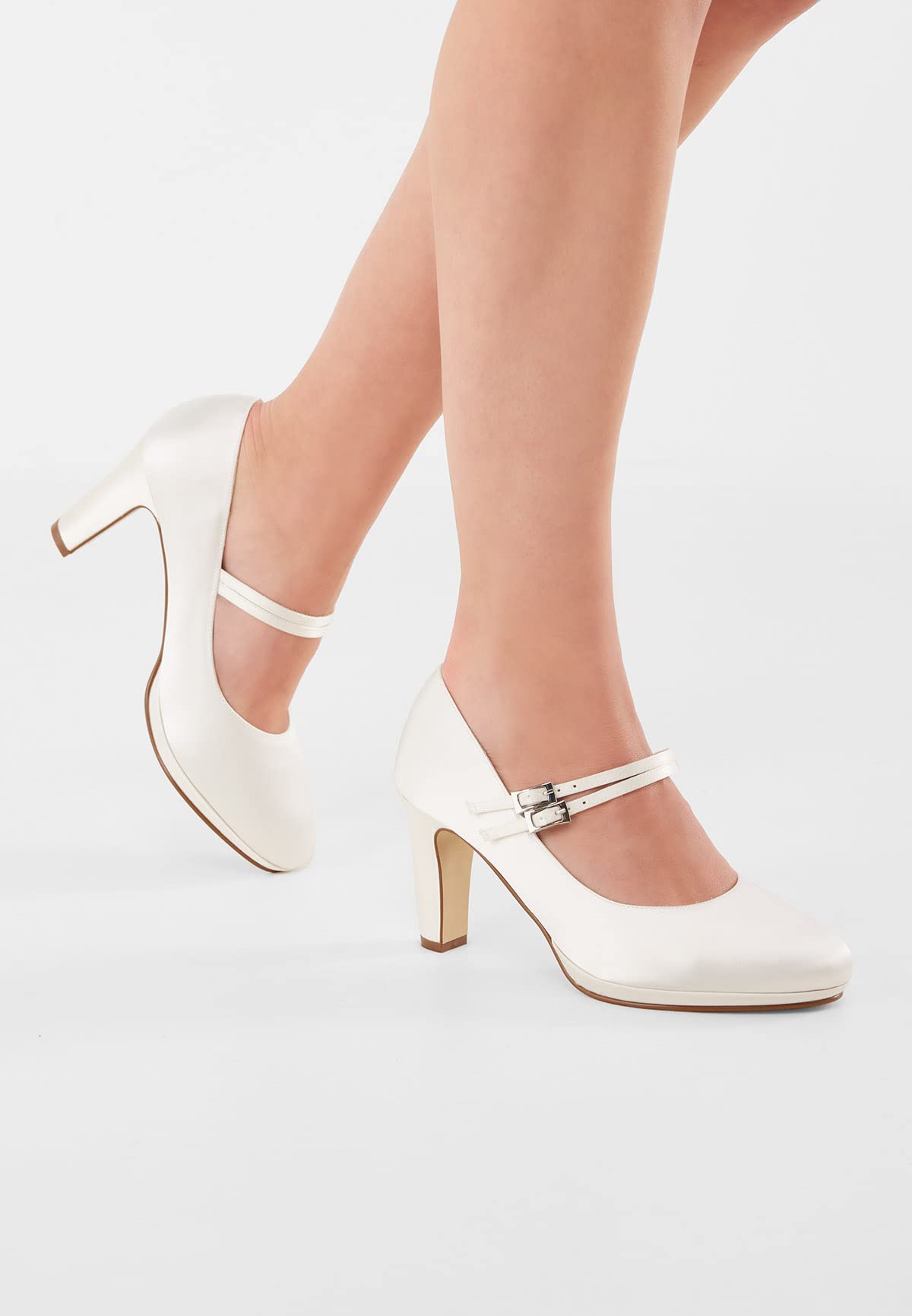 Rainbow Club Timeless Annette Brautschuhe Ivory 7,5 cm