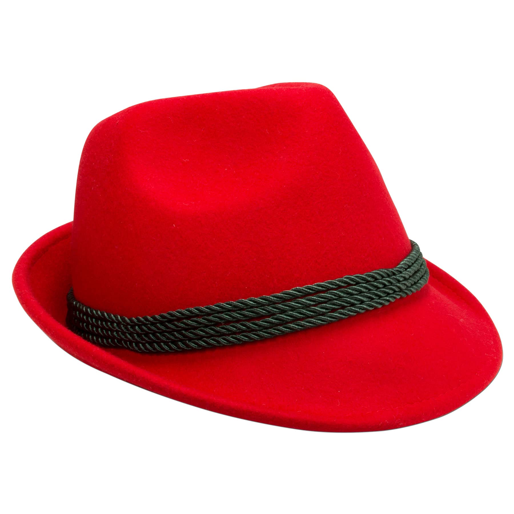 Alpenflüstern DAHEIM ADV02500M20 Filzhut rot M 56/57