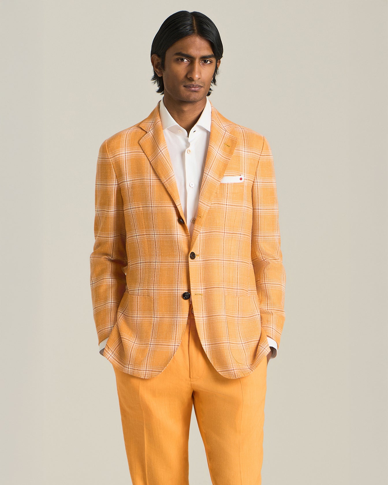 Kiton Jackets Checked Blazer Kaschmir Sakko kariert