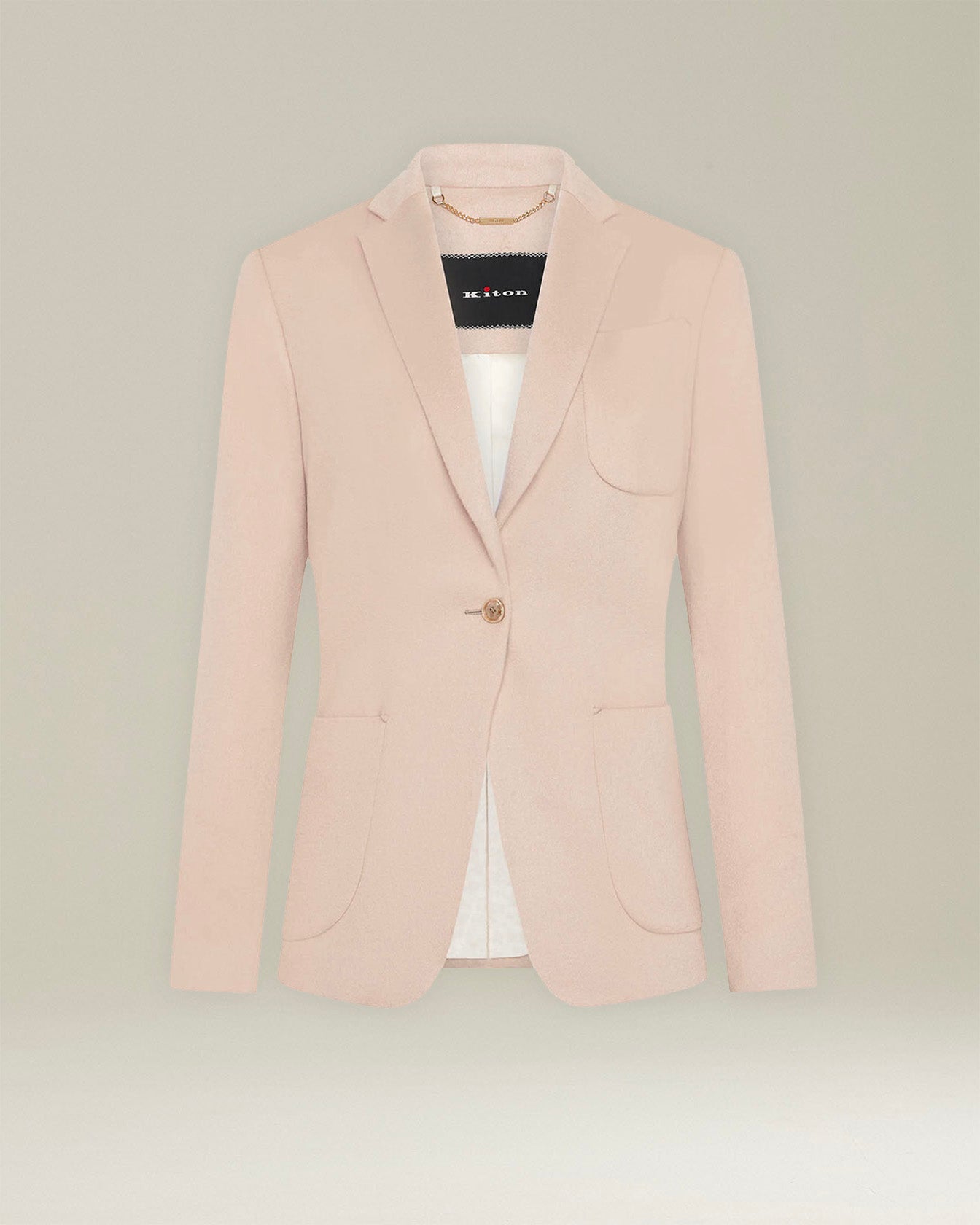 Kiton Cashmere Cloth Blazer Sakko Damen Kaschmir 1-Knopf