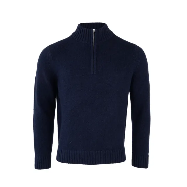 Rettl Lissabon Herren Pullover Kaschmir dunkelblau