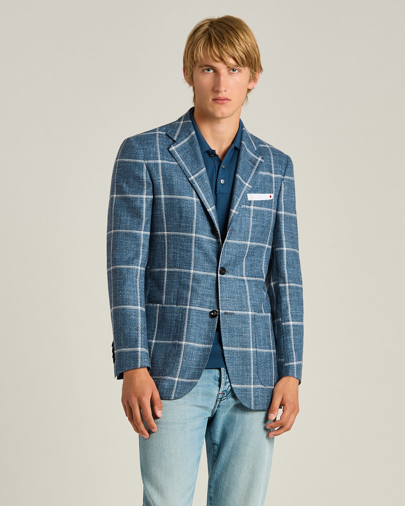 Kiton Jackets Checked Single-Breasted Jacke kariert 50