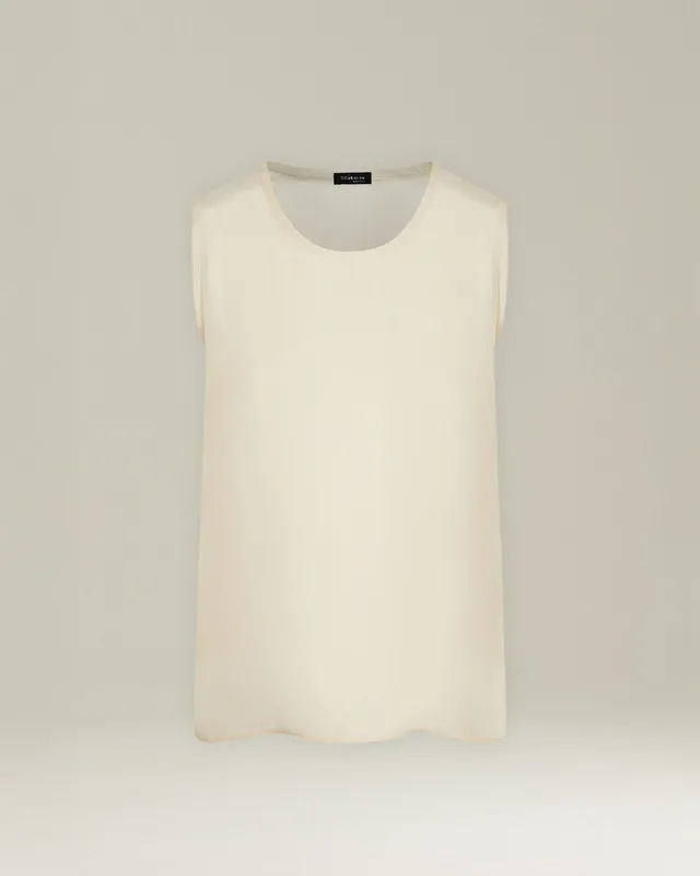 Kiton Top Seide Damen Oberteil Größe 40