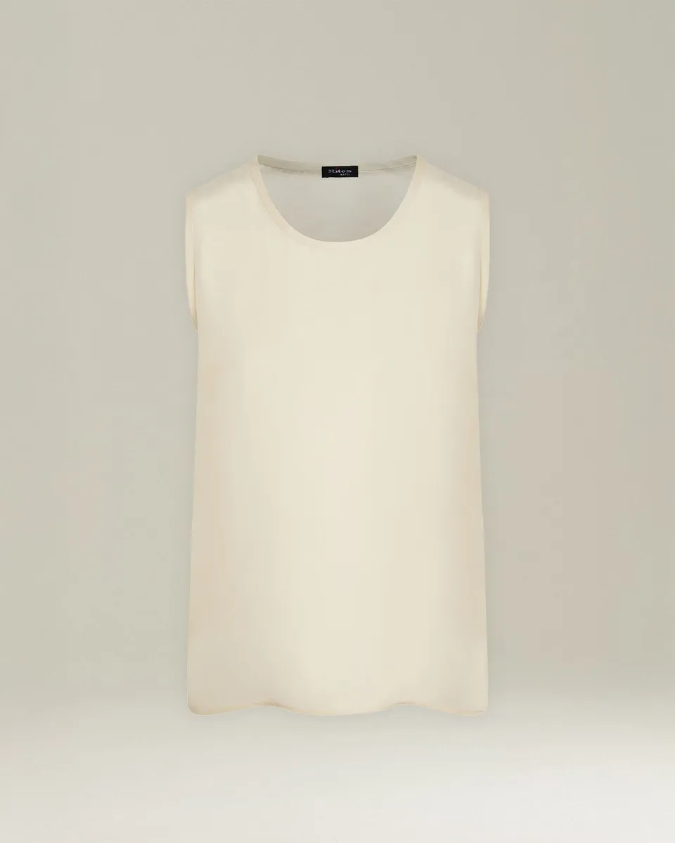 Kiton Top Seide Damen Oberteil Größe 40