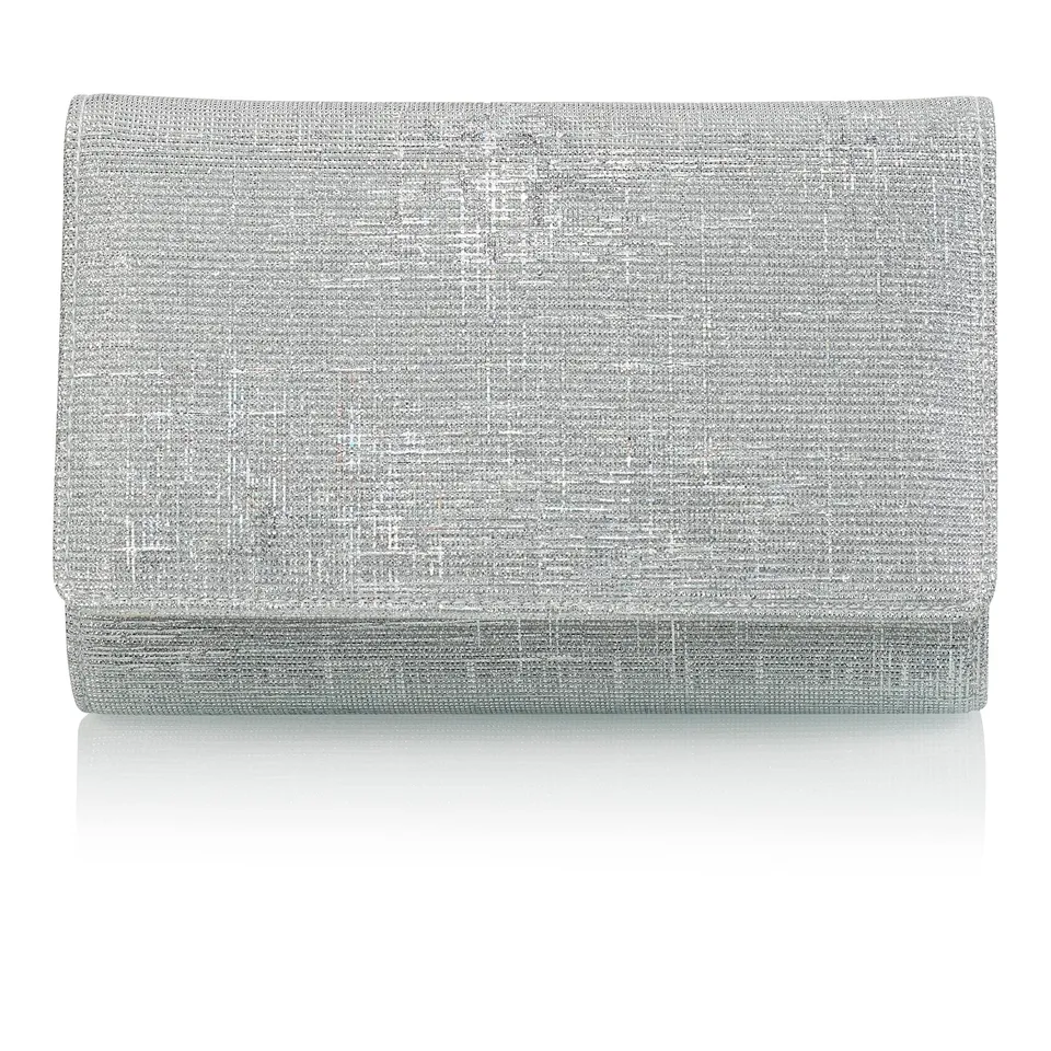Rainbow Club Handbags Dafina Clutch Silver Kette 18cm