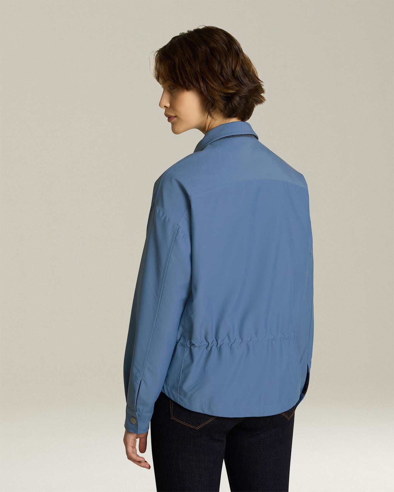 Kiton Jackets Hemdjacke Wolle Druckknopf Herren