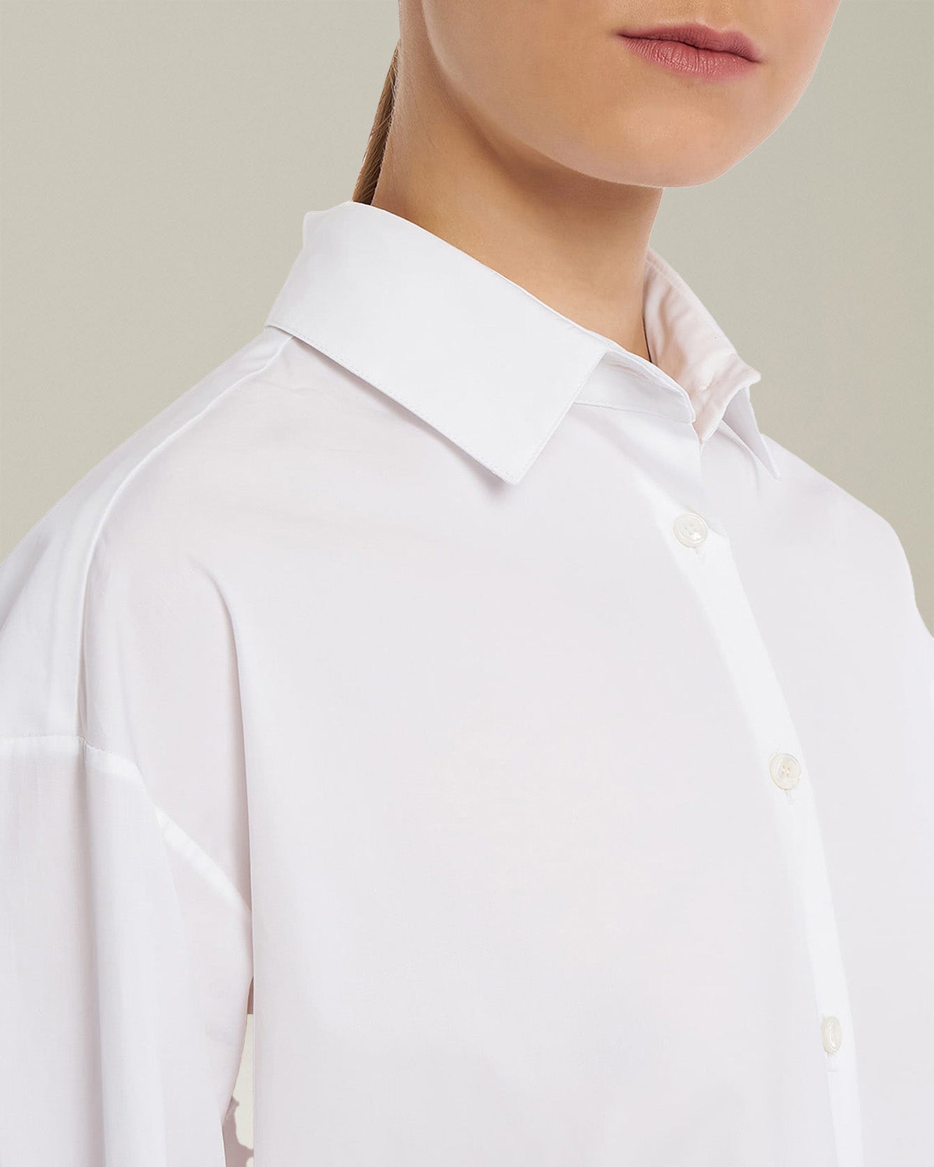 Kiton Camicia Hemd Baumwolle Weiß Damen
