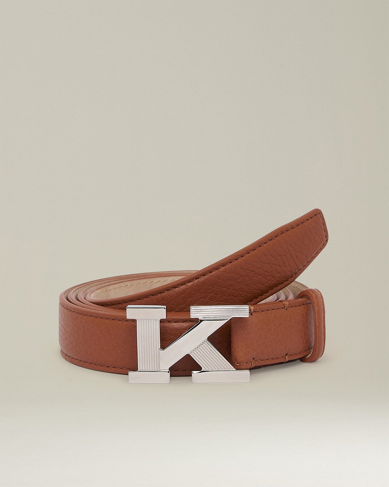 Kiton Belts Belt Deerskin Gürtel Whiskey Hirschleder 20mm