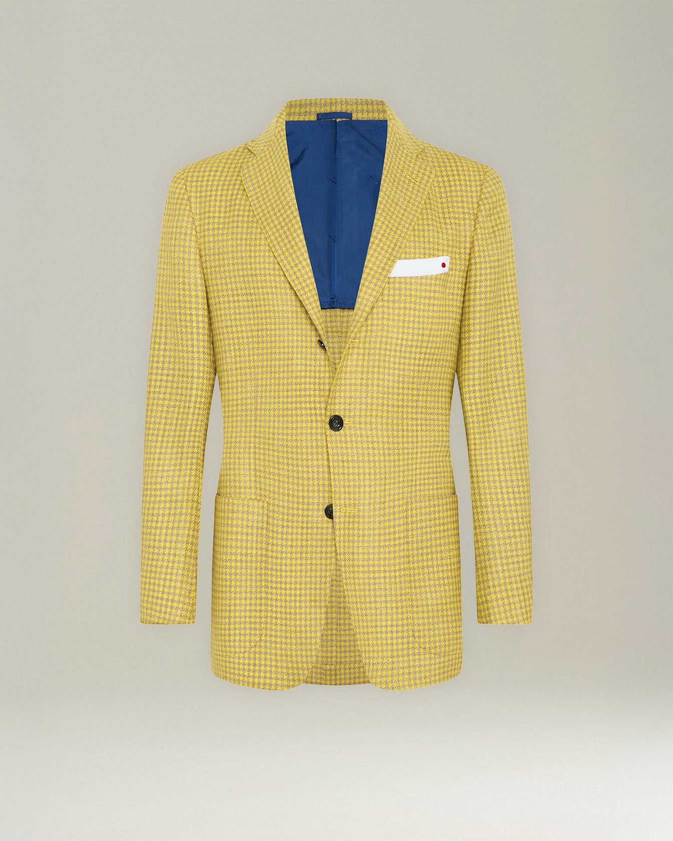 Kiton Jackets Houndstooth Blazer Kaschmir Hahnentritt