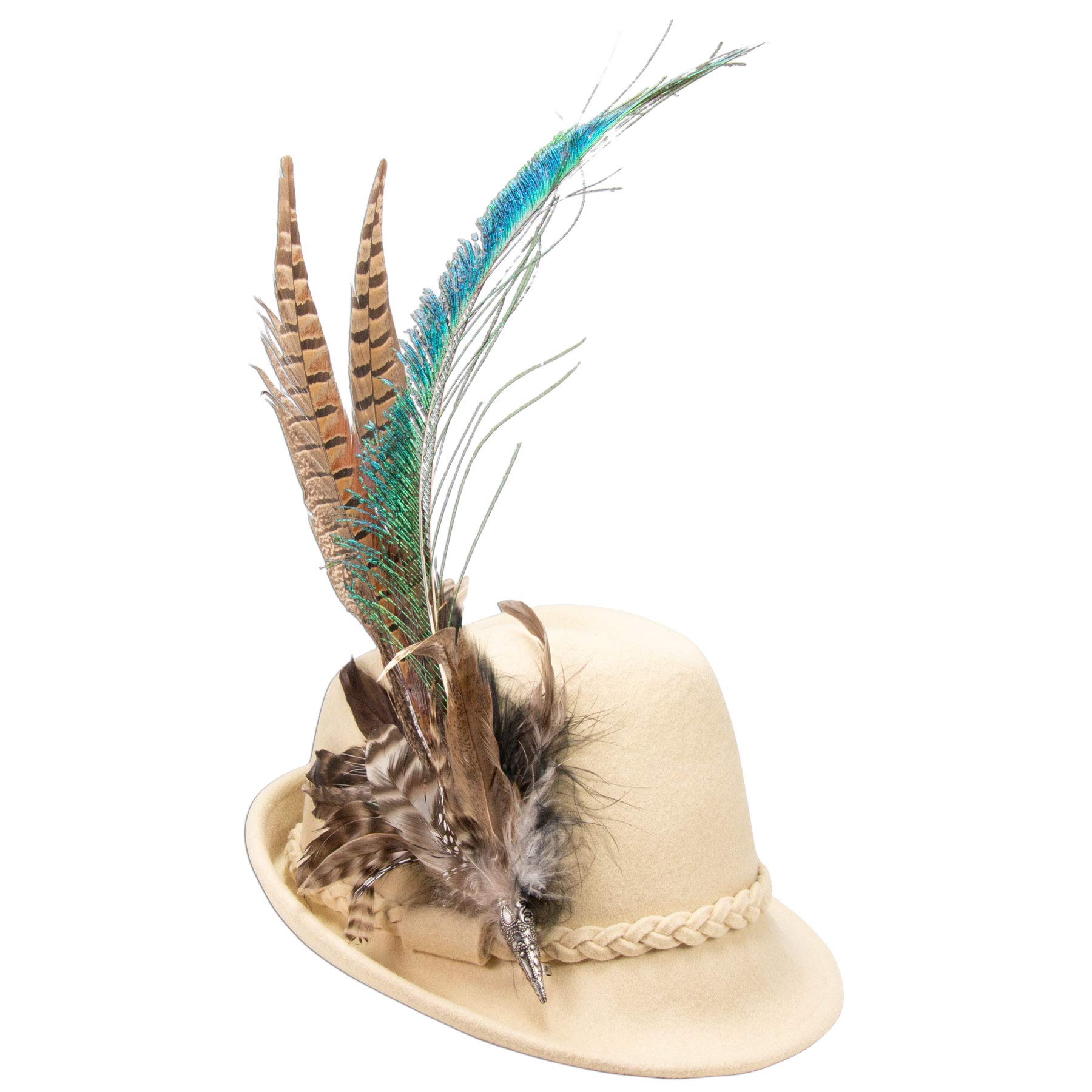 Alpenflüstern DAHEIM Marianne ADV116 Filzhut creme Wolle 56/57