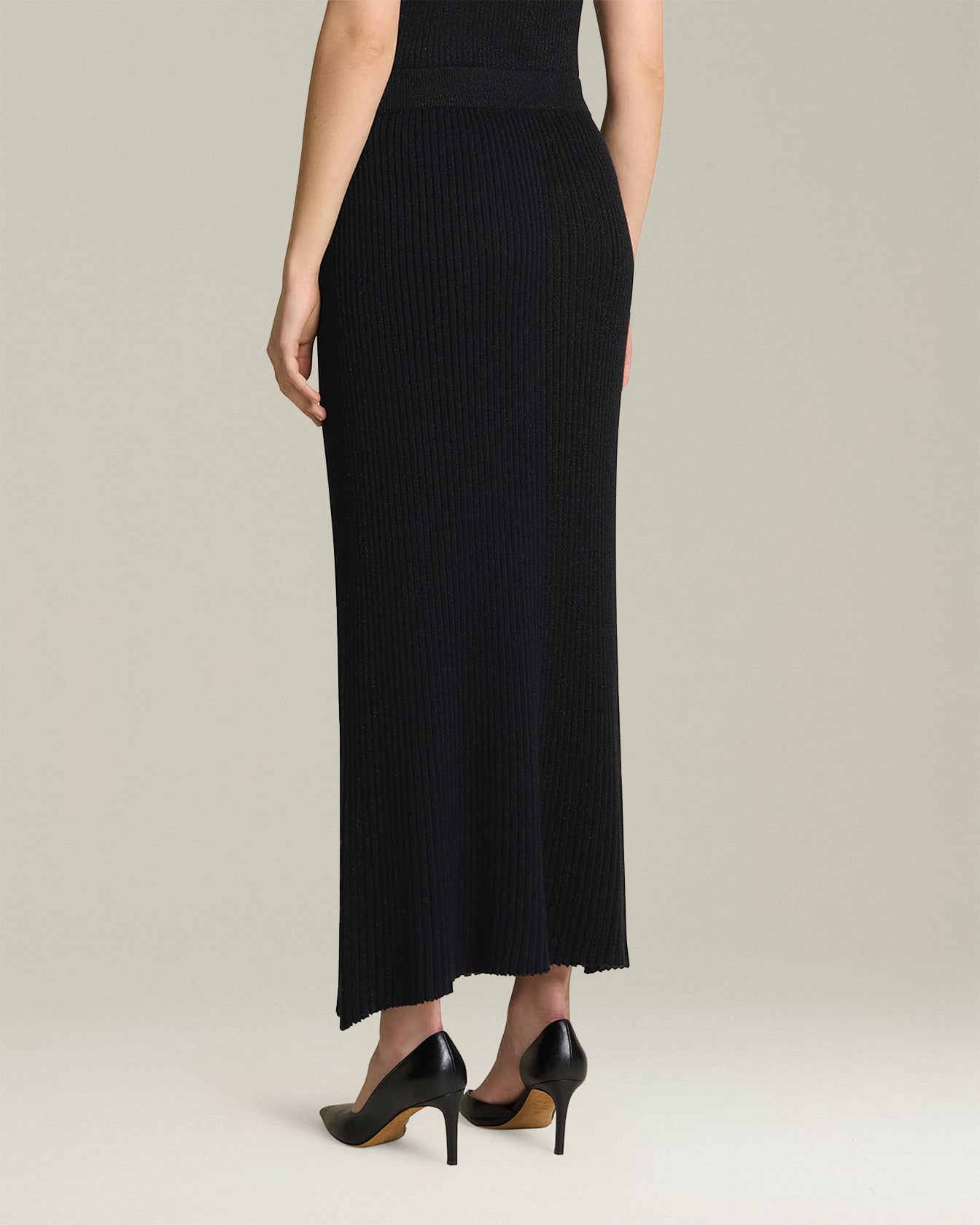 Kiton Pencil Skirt Wollrock Bleistift Lurex metallic