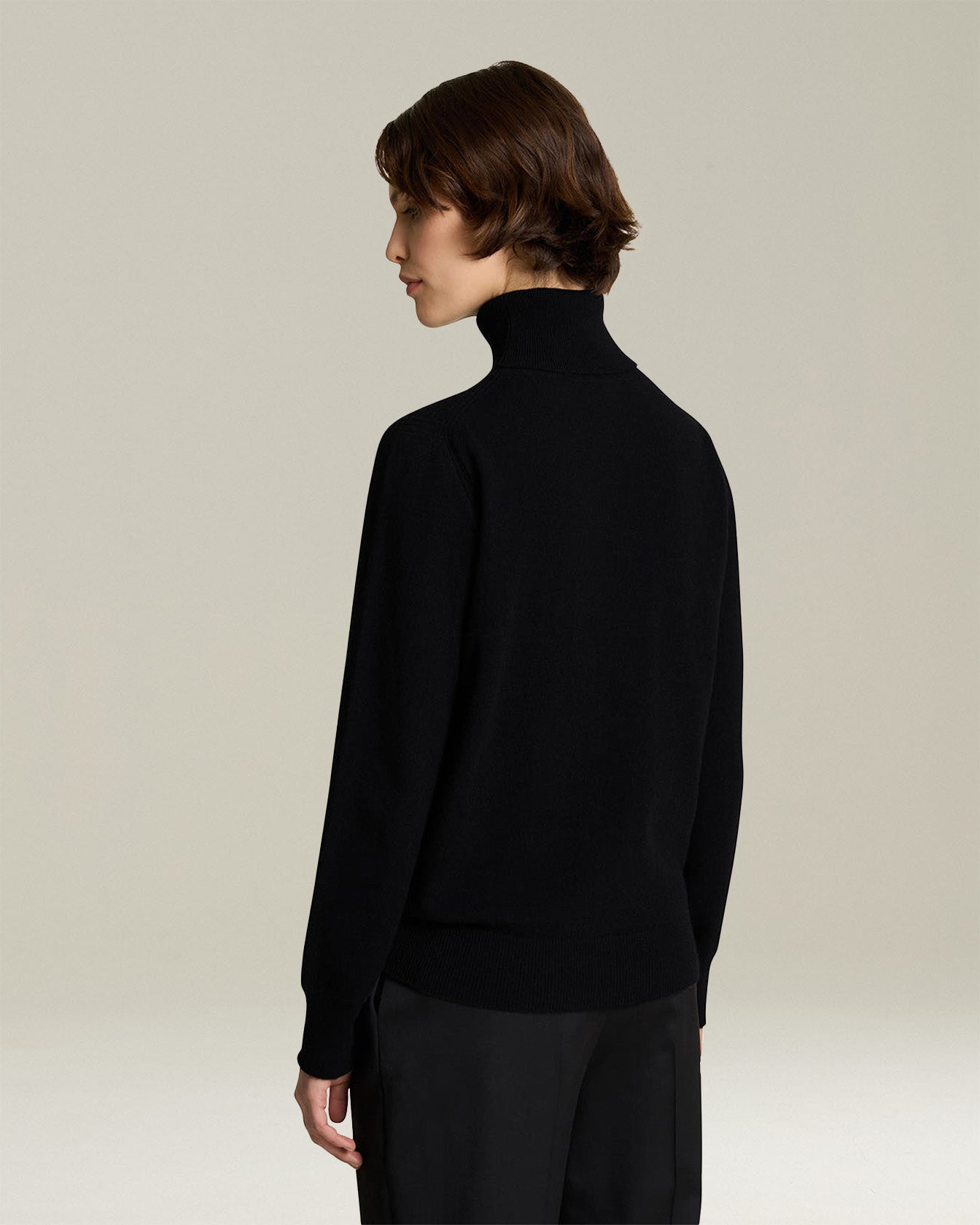 Kiton Rollkragenpullover Gr. 38 Kaschmir nahtlos Damen