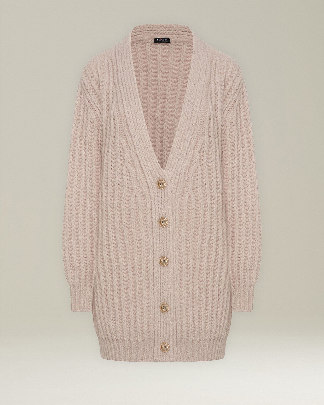 Kiton Knitwear Cashmere Silk Cardigan Strickjacke Gr.42