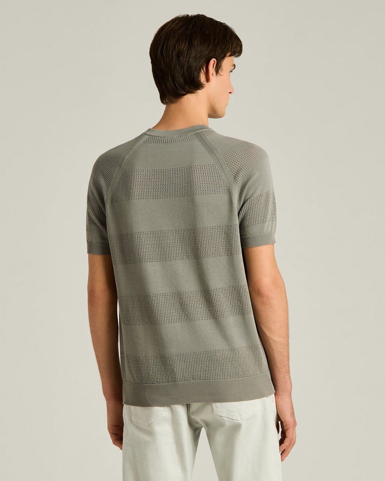 Kiton Knitwear Cotton Pullover Baumwolle kurzarm