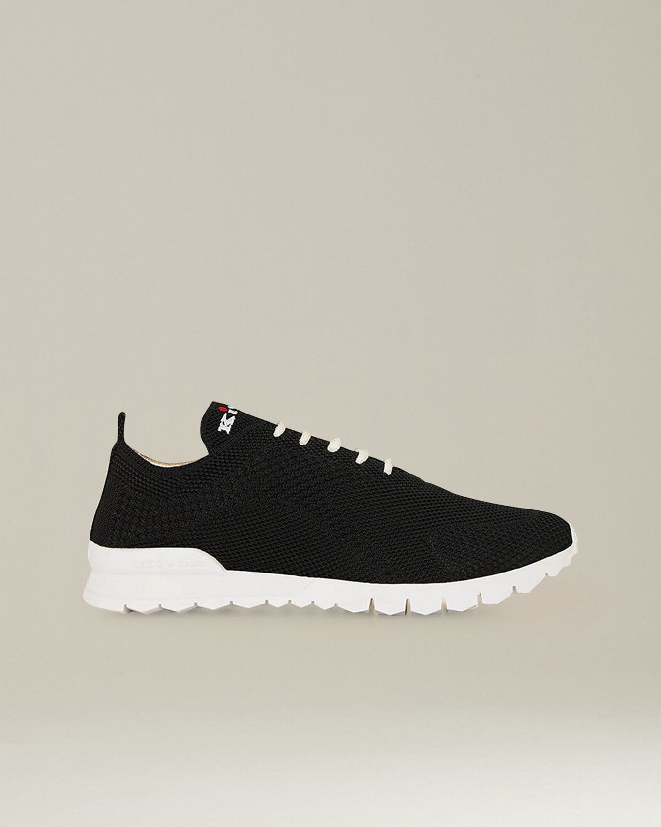 Kiton Fit Mesh Sneakers Baumwolle hellgrau leicht