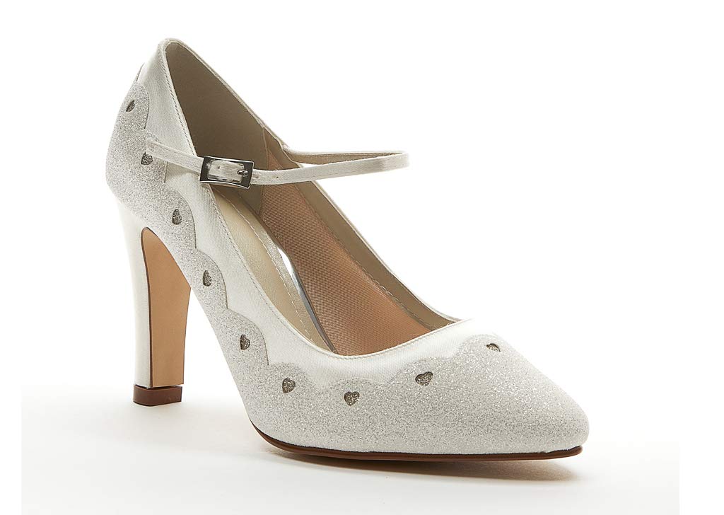Rainbow Club Embellished Trixie Pumps Satin Glitzer 9 cm
