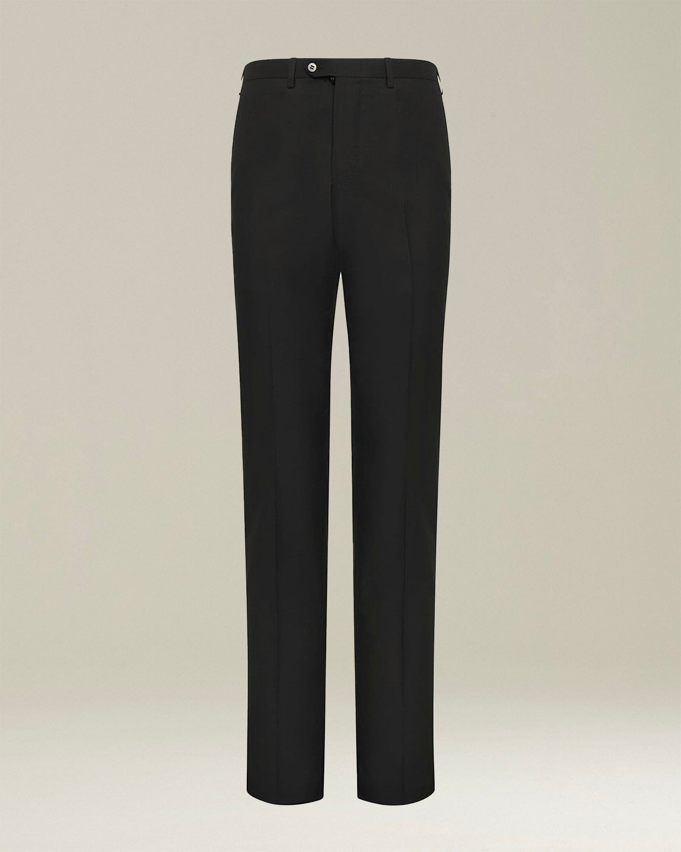 Kiton Trousers Anzughose Schwarz Wolle 14 Micron