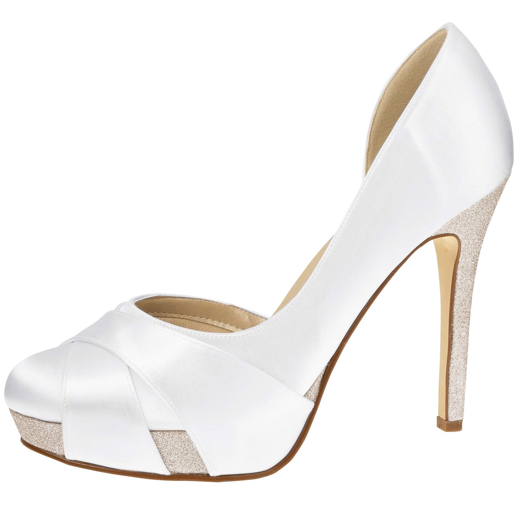 Rainbow Club Timeless Collection Kelis Brautschuhe White Plateau