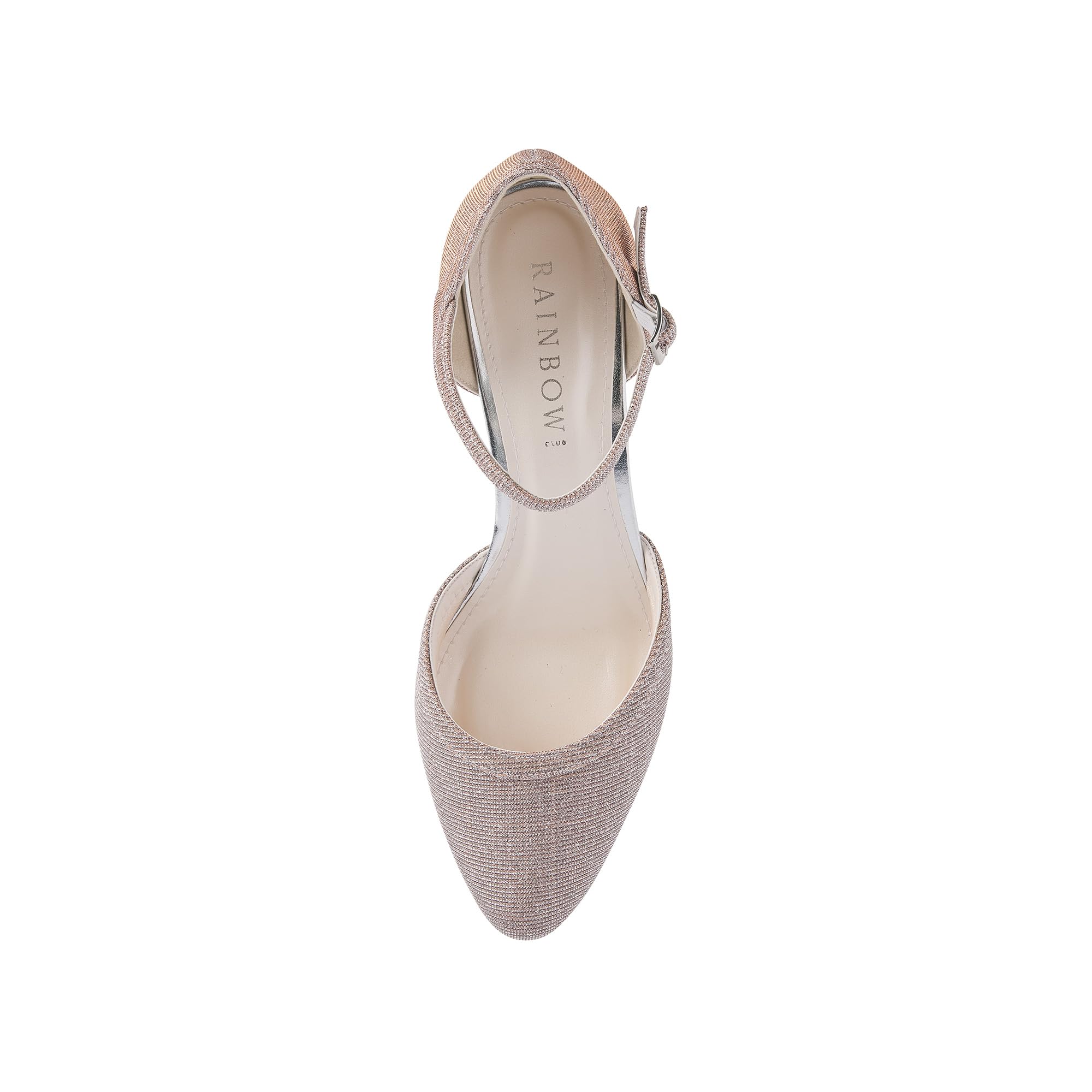 Rainbow Club Paisly Rose Pumps Metallic 5 cm Absatz