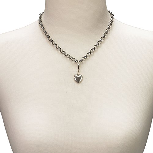 Alpenflüstern DAHEIM Herz Anhänger AAH098 antik-silber 1,5cm