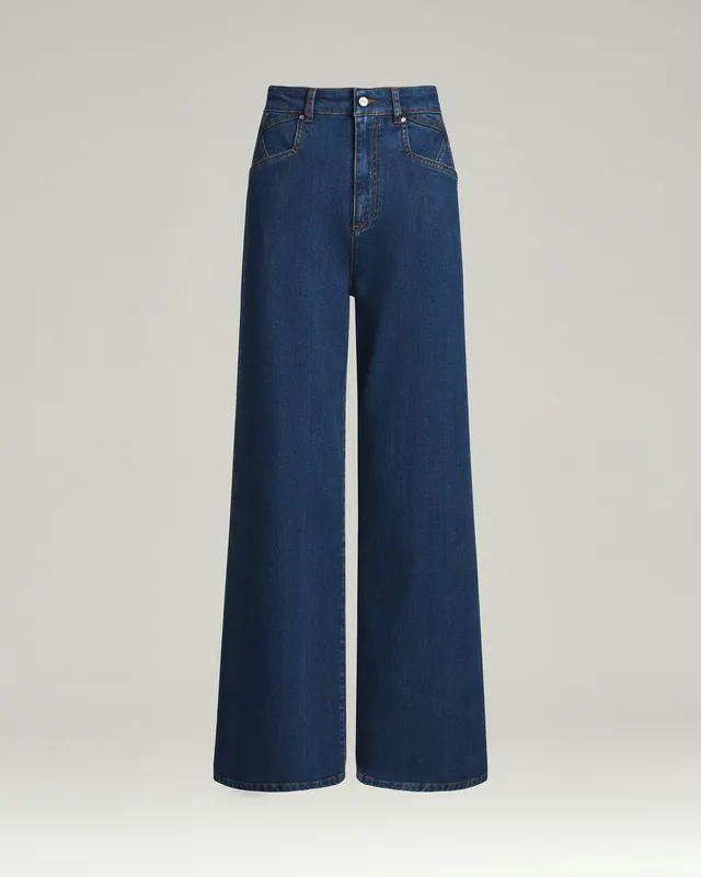 Kiton Jeans TAILORED DENIM TROUSERS Hose Denim hoher Bund