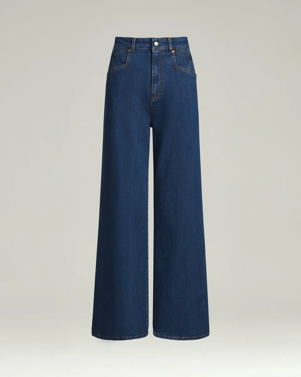Kiton Jeans TAILORED DENIM TROUSERS Hose Denim hoher Bund