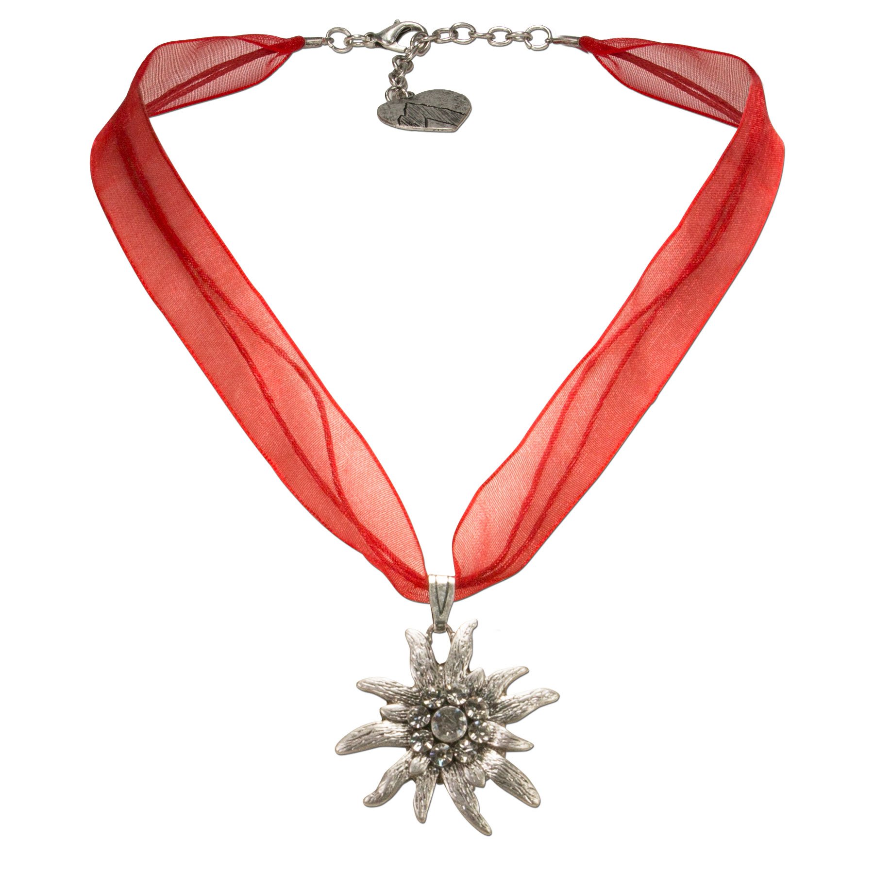 Alpenflüstern DAHEIM DHK079 Trachtenkette Dirndlkette schwarz