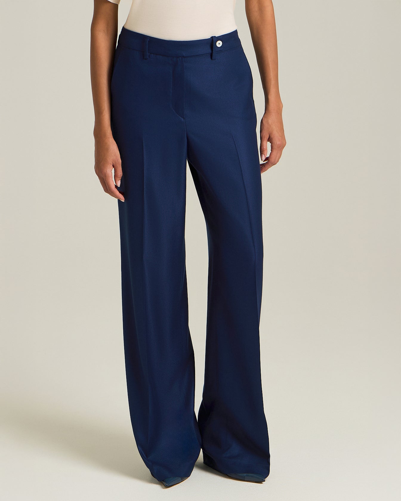 Kiton Trousers Viscose Leichte Damen Hose Viskose Alltag