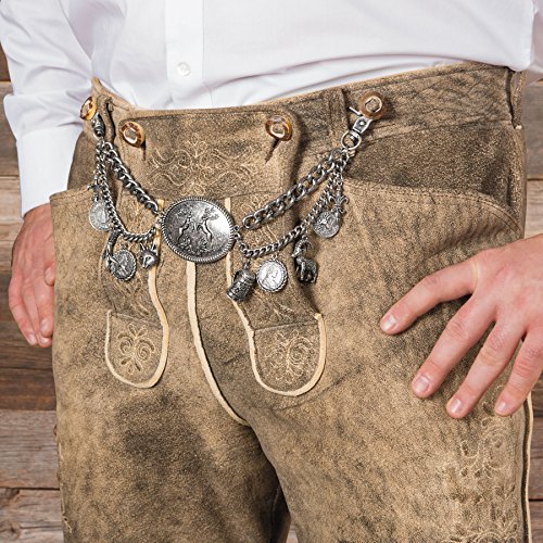 Alpenflüstern DAHEIM HCH013 Charivari Ferdi antik-silber
