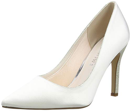 Rainbow Club Essentials Kiki Pumpe Brautschuhe ivory Satin spitz