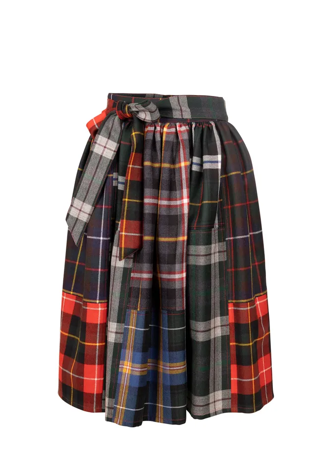 Rettl WOMEN Patch Dirndl Festkleidung Midi Patchwork