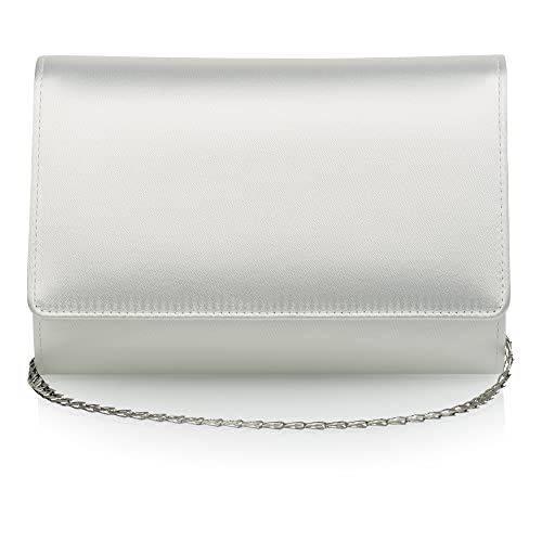 Rainbow Club Dafina Brauttasche Ivory Satin mit Kette