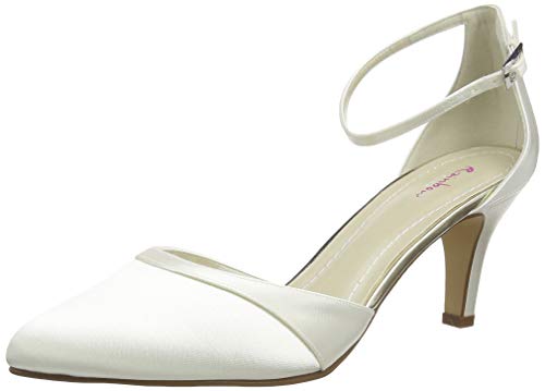 Rainbow Club Flower Harper Pumpe 25.5 EU Satin ivory
