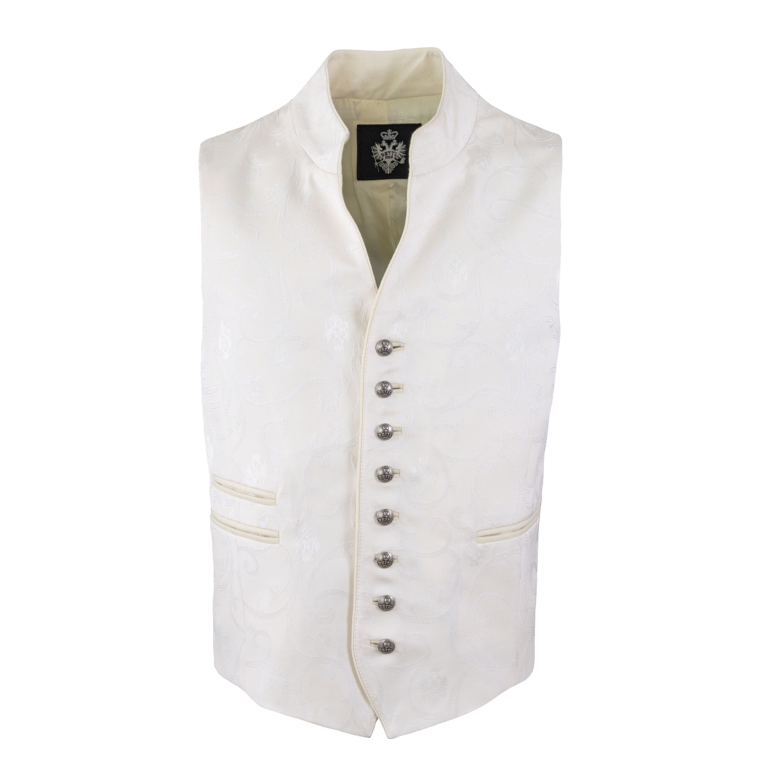 Rettl Men Alpinus Gilet Trachtenweste Paspel
