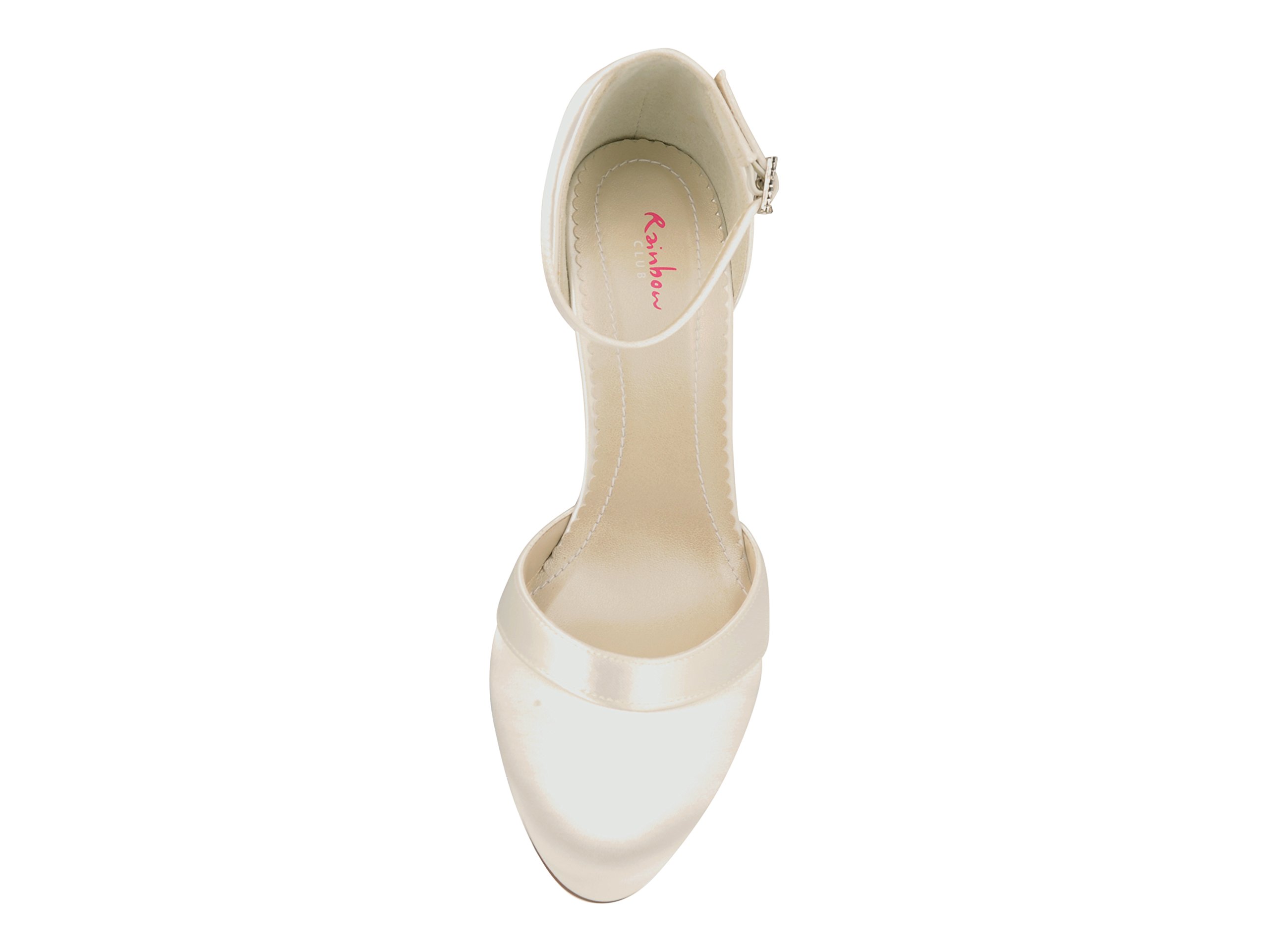 Rainbow Club Timeless Amanda Brautschuhe Ivory-Satin Gr. 39